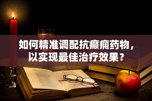 如何精准调配抗癫痫药物，以实现最佳治疗效果？