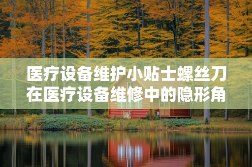 医疗设备维护小贴士螺丝刀在医疗设备维修中的隐形角色