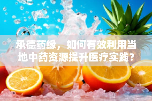 承德药缘，如何有效利用当地中药资源提升医疗实践？