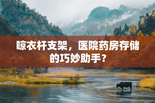 晾衣杆支架，医院药房存储的巧妙助手？