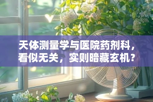 天体测量学与医院药剂科，看似无关，实则暗藏玄机？