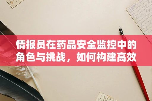 情报员在药品安全监控中的角色与挑战，如何构建高效情报网络？