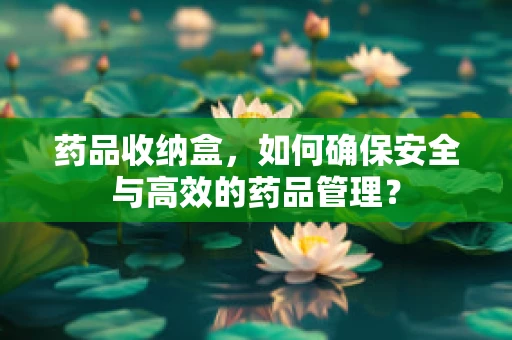 药品收纳盒，如何确保安全与高效的药品管理？