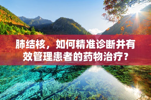 肺结核，如何精准诊断并有效管理患者的药物治疗？