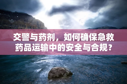 交警与药剂，如何确保急救药品运输中的安全与合规？