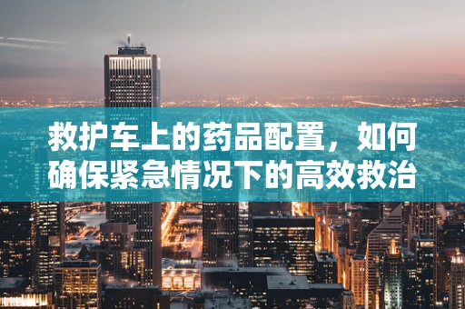 救护车上的药品配置，如何确保紧急情况下的高效救治？