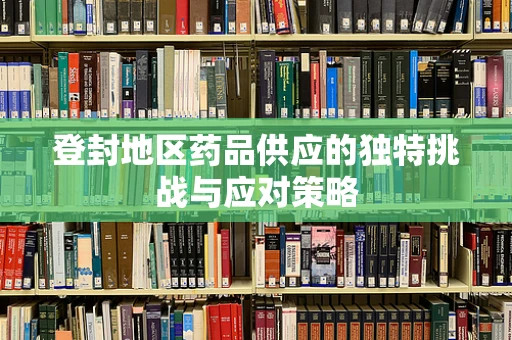 登封地区药品供应的独特挑战与应对策略