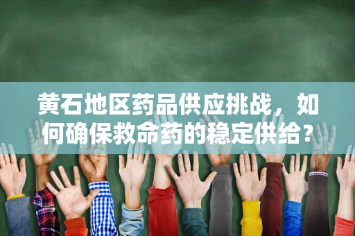 黄石地区药品供应挑战，如何确保救命药的稳定供给？